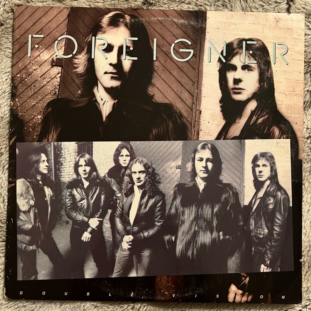 Foreigner Double Vision vinyl